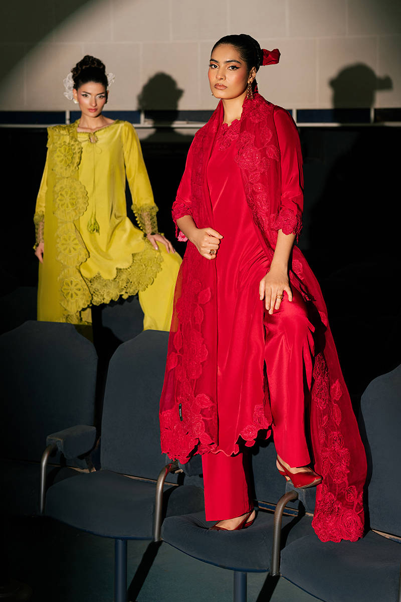 Picture of Rose Silk with Dupatta